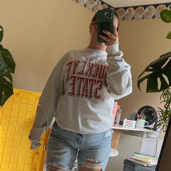 Champion Tops - Ohio State “The Buckeye State” Crewneck